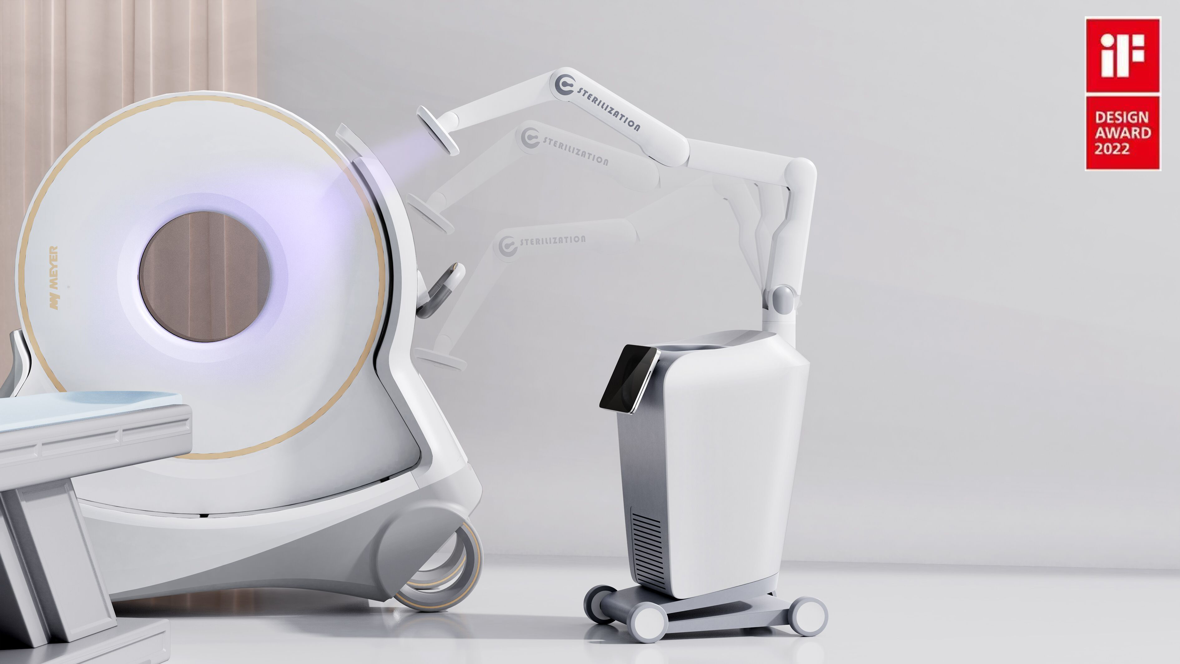 industrial design，product design，science and technology，medical care，disinfect，