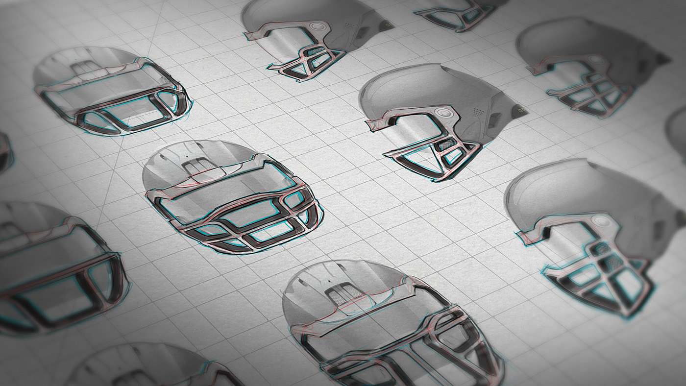 rugby，Helmet，Design Research，