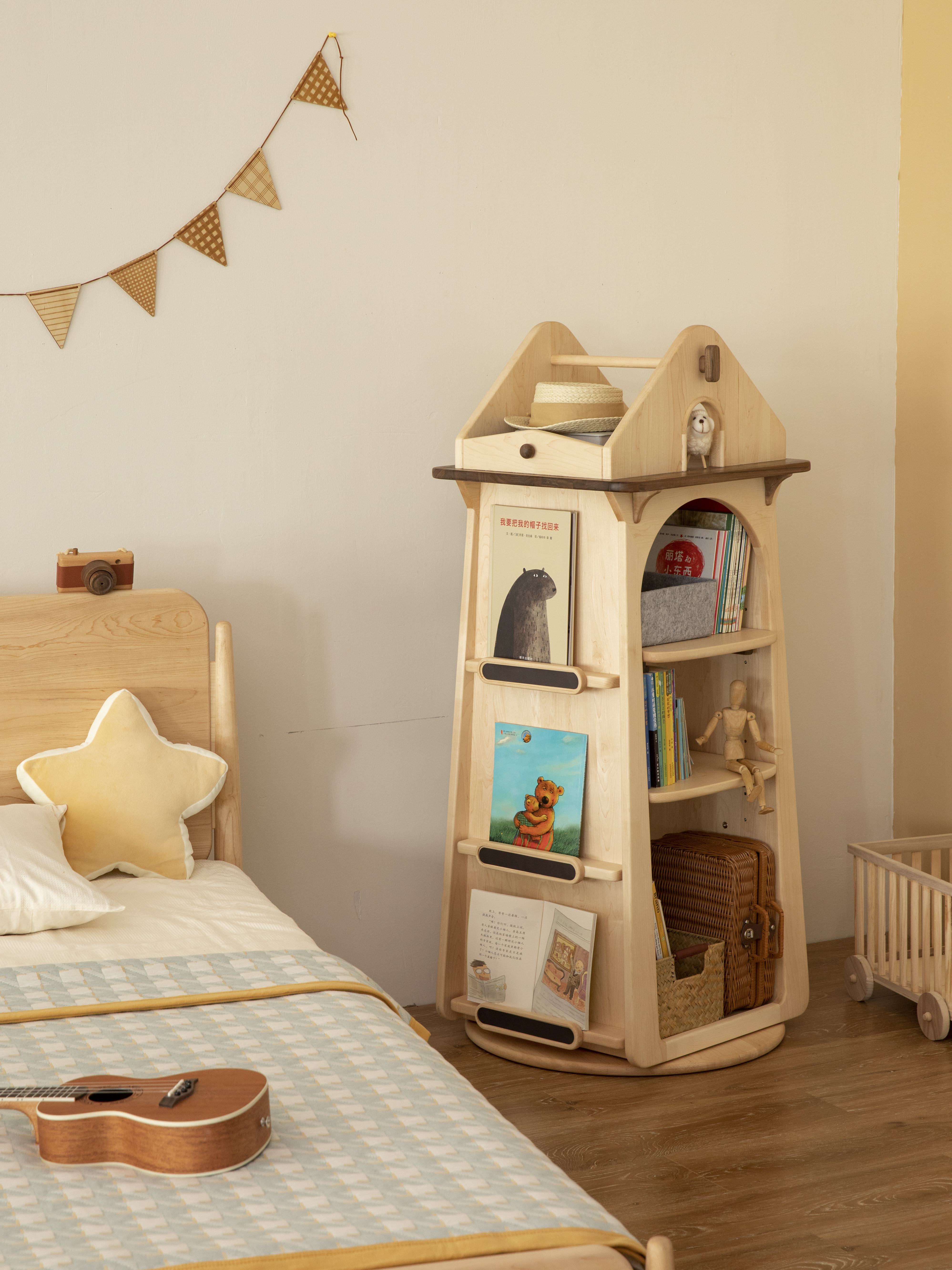 furniture design ，Children's furniture，Original design，Children bed，Storage cabinet，Bookcase，bookshelf，