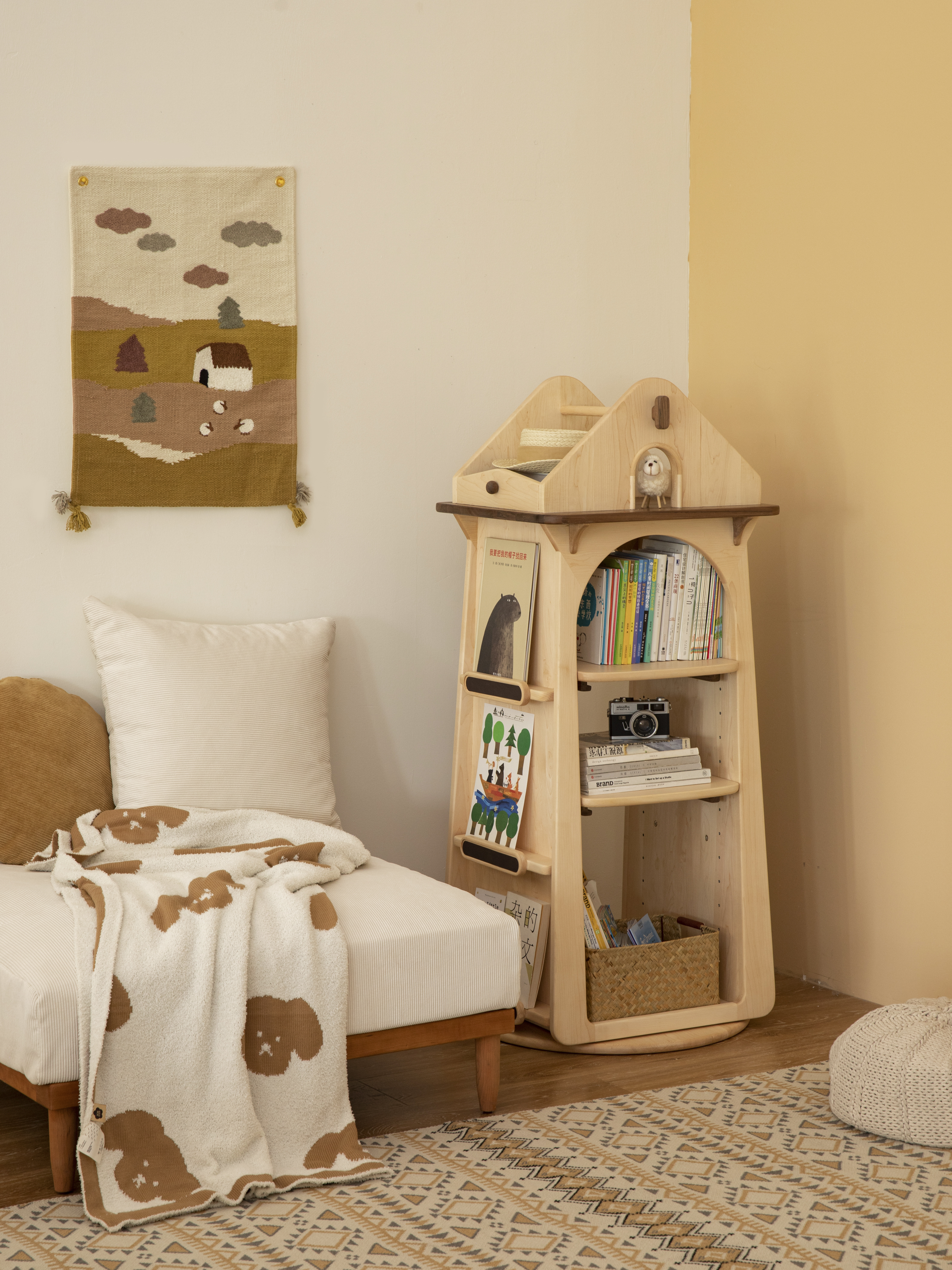 furniture design ，Children's furniture，Original design，Children bed，Storage cabinet，Bookcase，bookshelf，