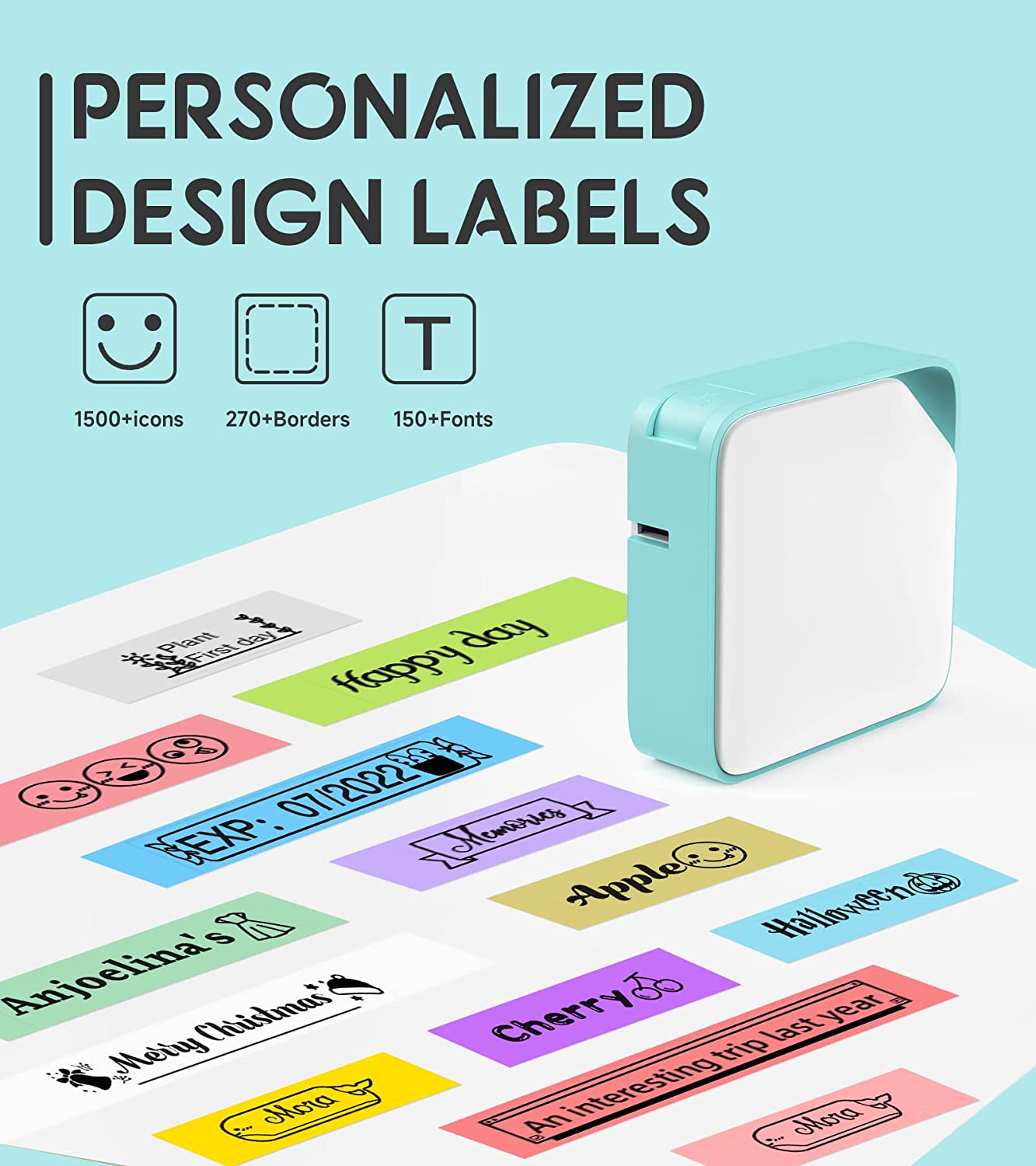 Printer; Label printer; Mini printer; Simple design，