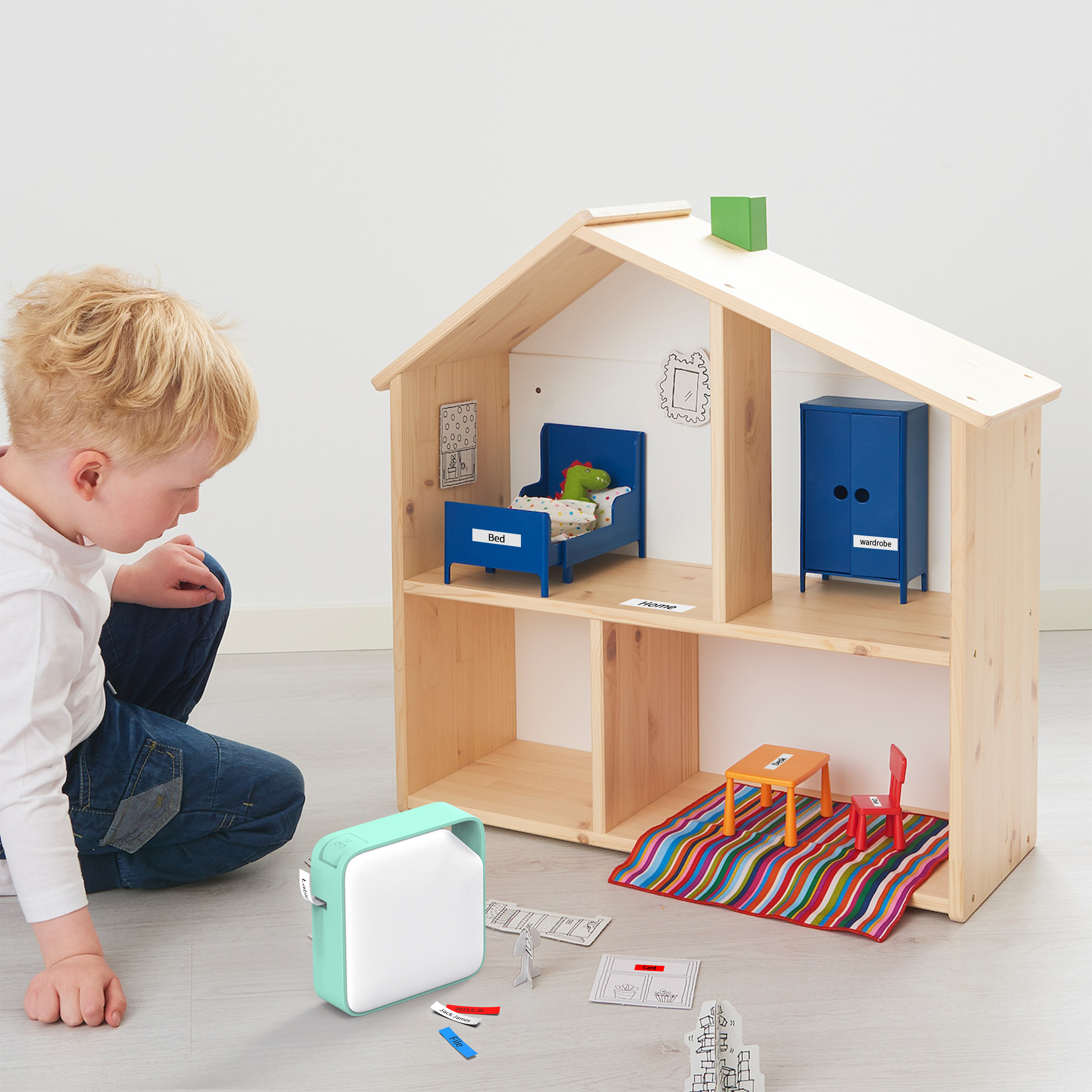 Printer; Label printer; Mini printer; Simple design，