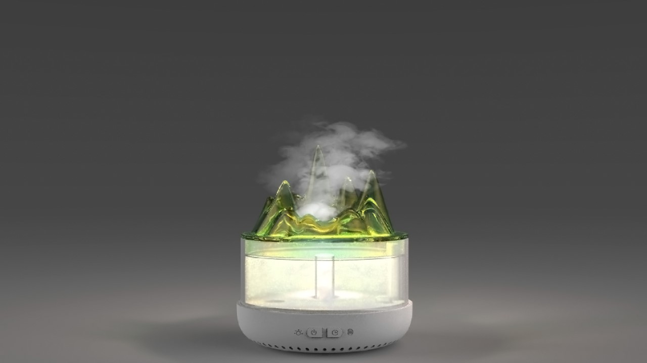 Aromatherapy machine，Appearance design，National style，poetic flavour，