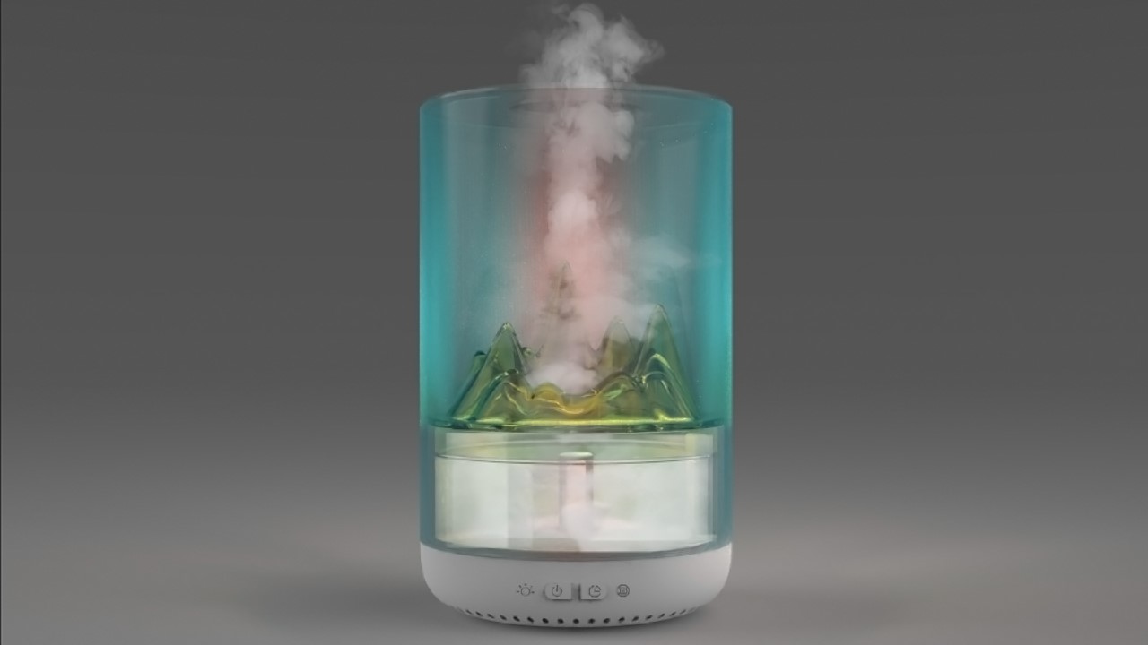 Aromatherapy machine，Appearance design，National style，poetic flavour，