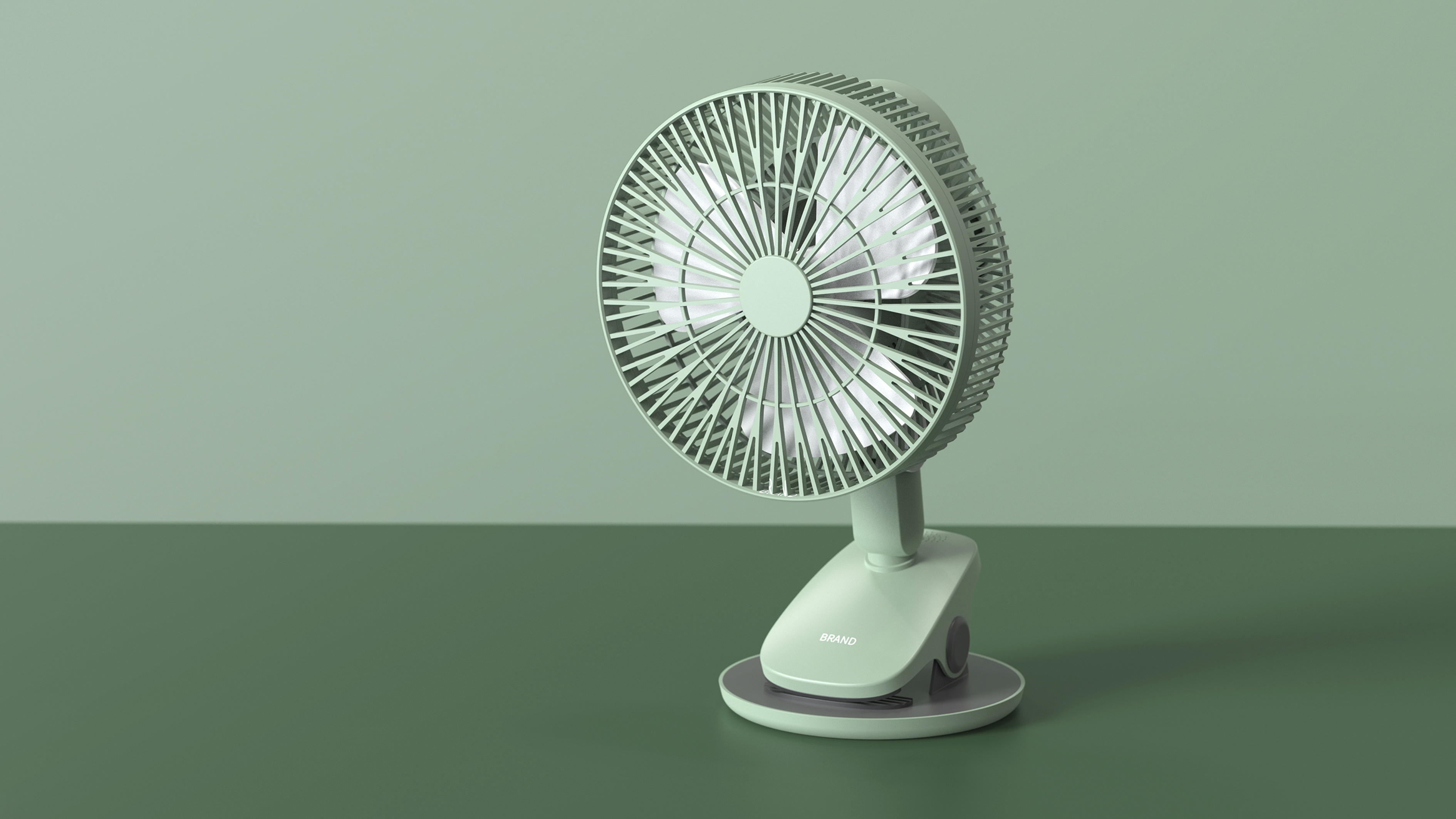 Fan，product design，Desk fan，Shaking fan，
