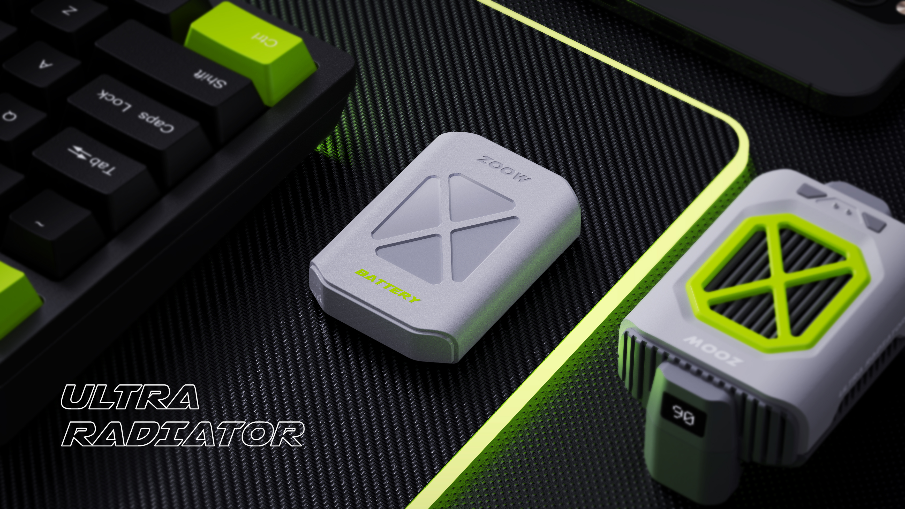 Mobile Accessories，Cool tide，Mecha，dissipate heat，Sense of science and technology，