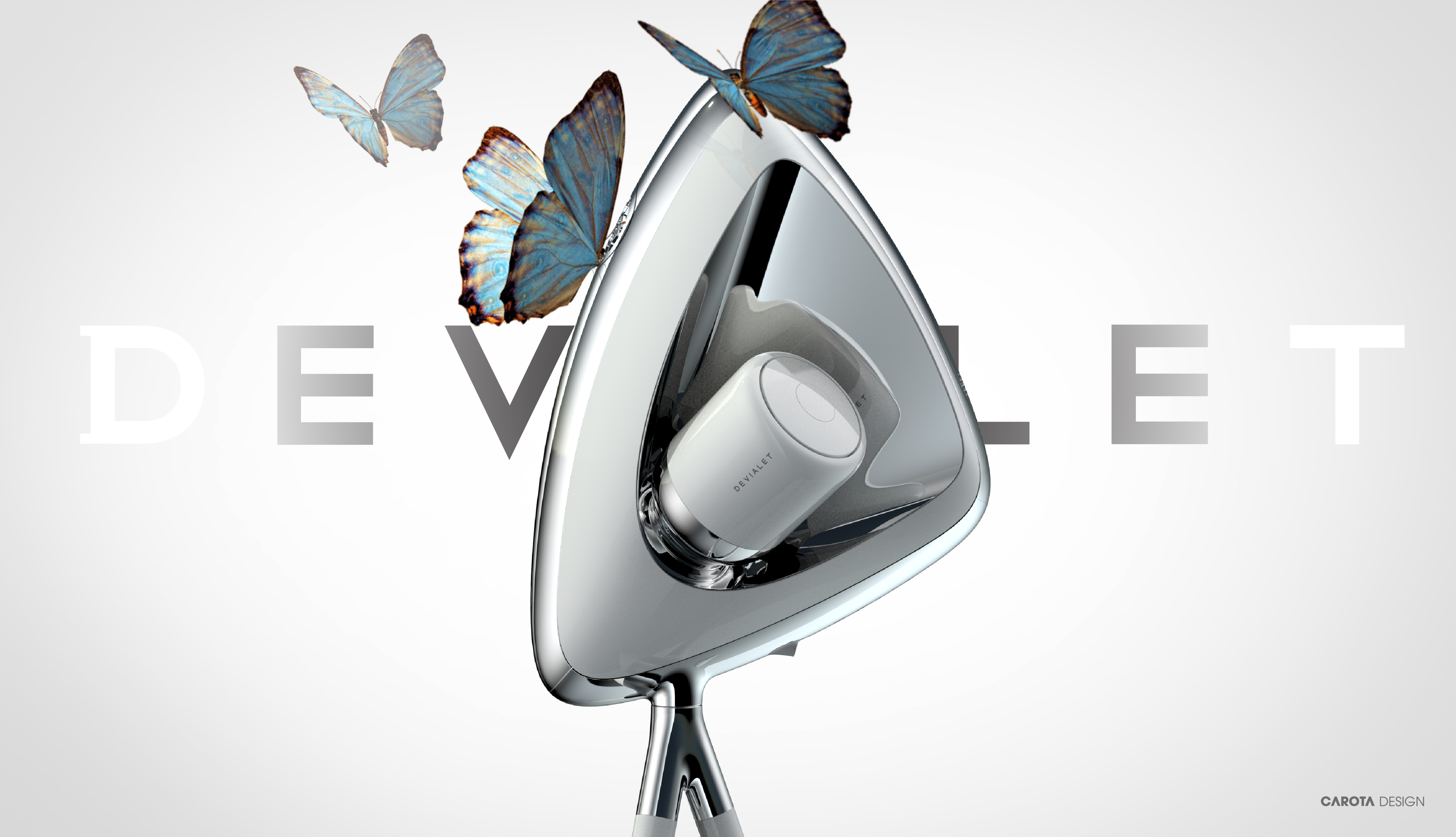 Speaker，bluetoothspeaker，music，industrialdesign，product design，carotadesign，deviation，Butterfly，