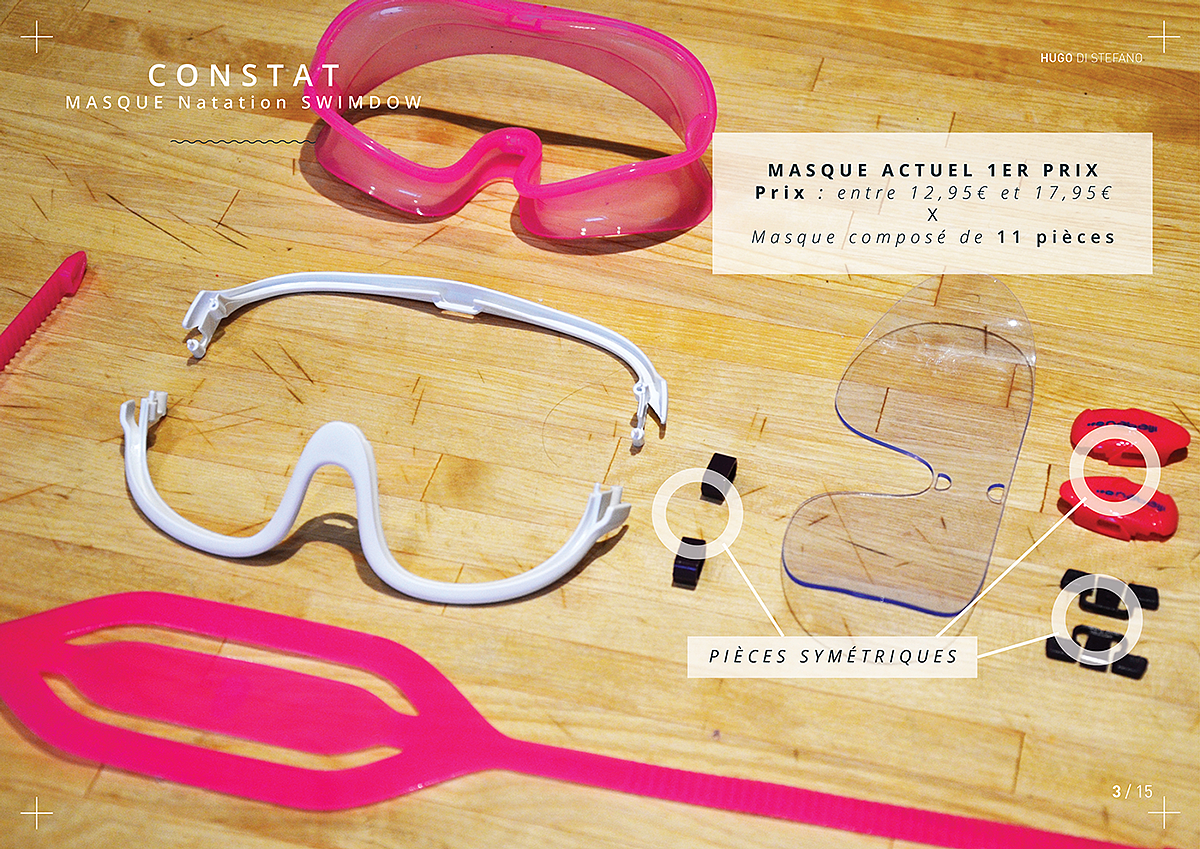 NABAIJI，Swimming goggles，conceptual design，product design，