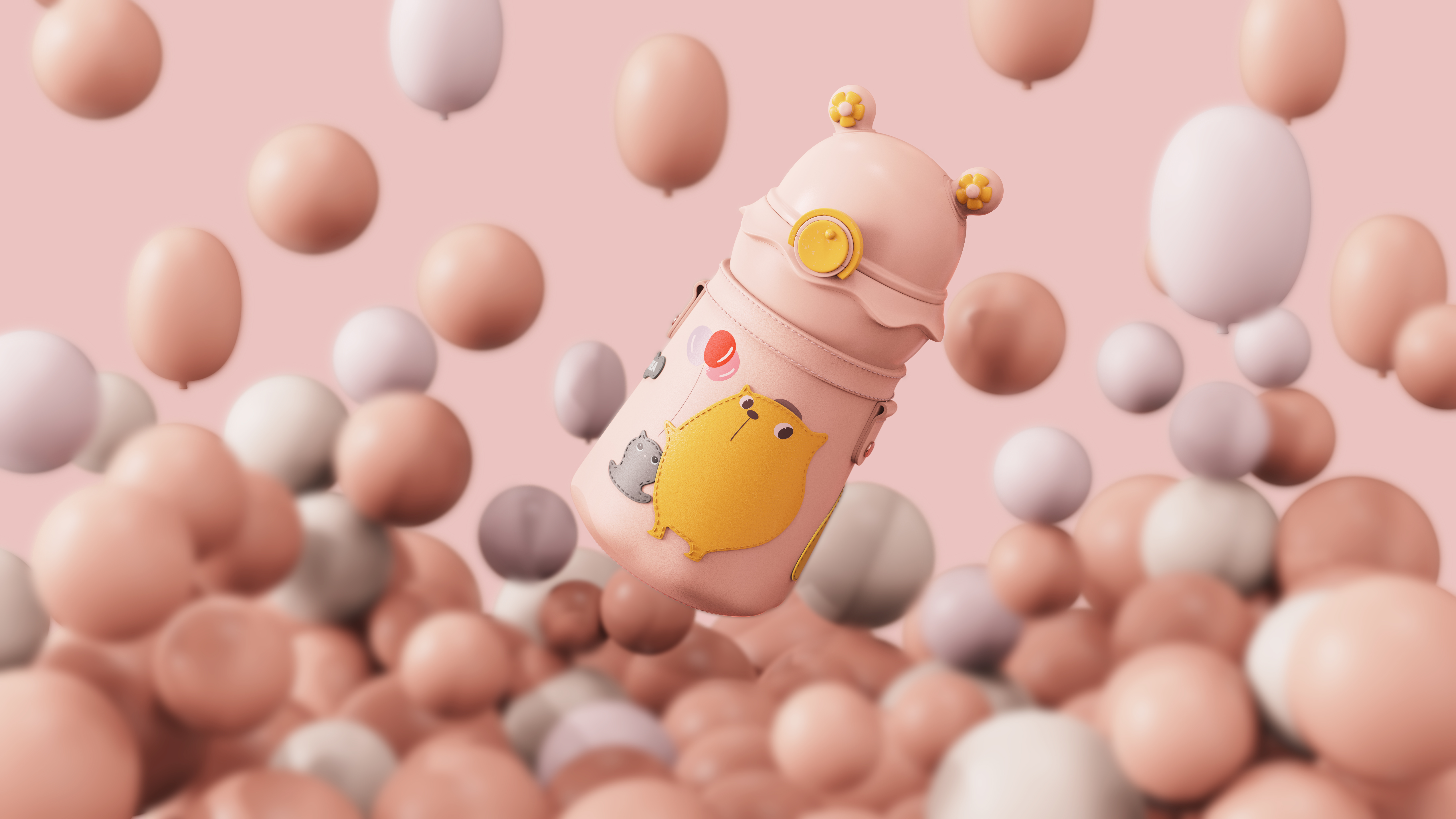 children，vacuum cup，Children's thermos cup，Women's mug，glass，lovely，Water cup，Little fisherman，