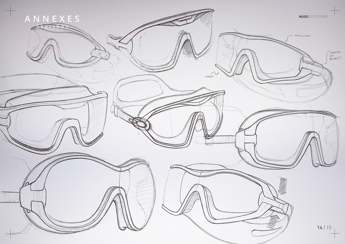 NABAIJI，Swimming goggles，conceptual design，product design，