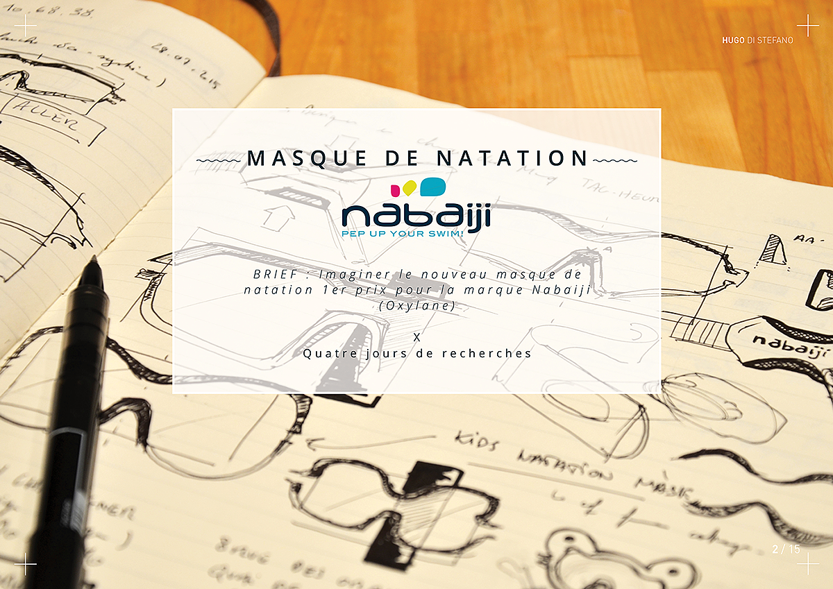 NABAIJI，Swimming goggles，conceptual design，product design，