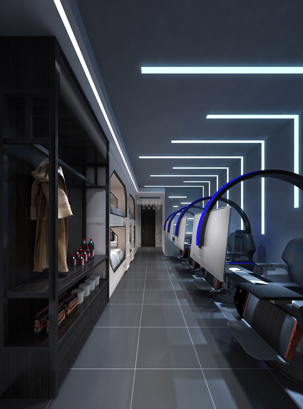 Hotel Design，Design of Electric Competition Hotel，Redtory design，