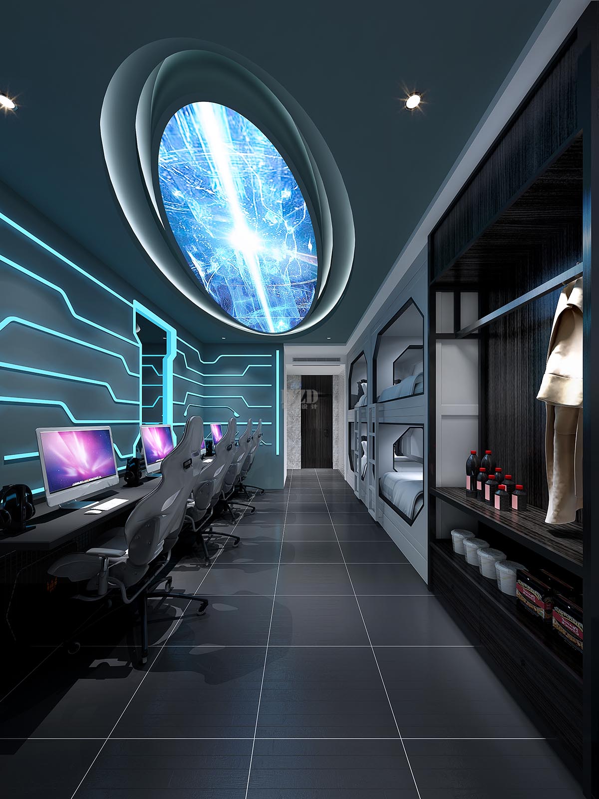 Hotel Design，Design of Electric Competition Hotel，Redtory design，