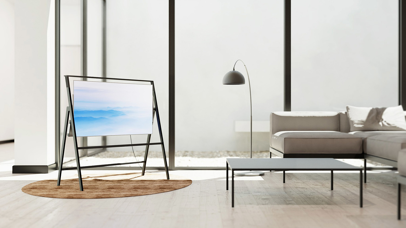 Design，LED display screen，portable，Easel，