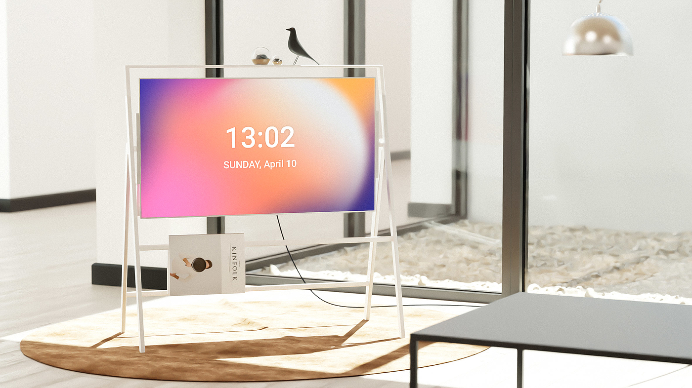 Design，LED display screen，portable，Easel，