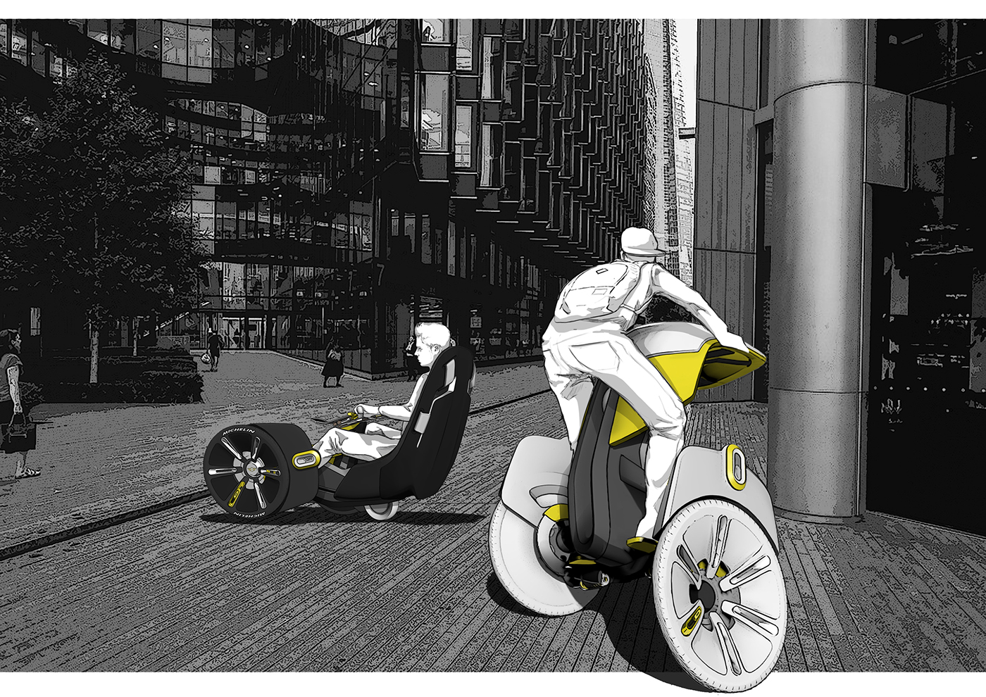 Reprint，concept，vehicle，go-kart，