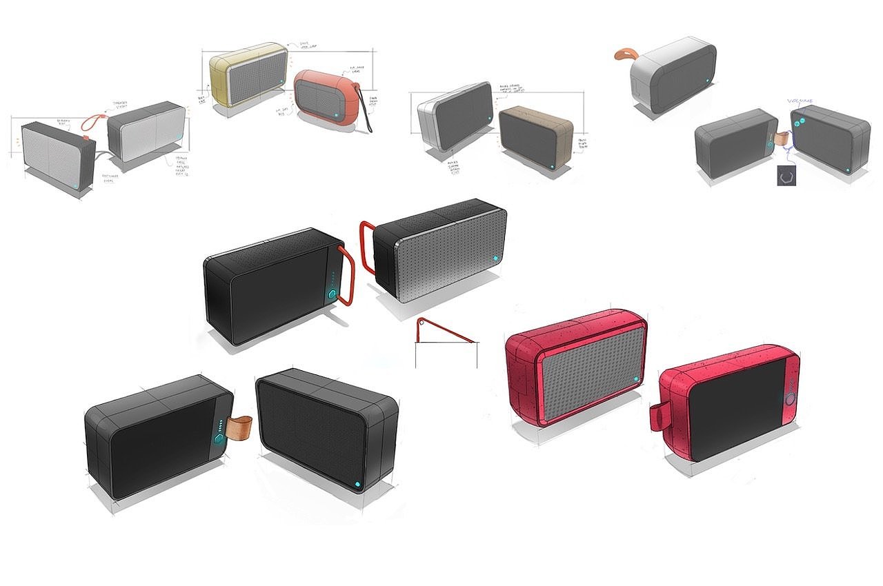 Bluetooth speaker，Design，solar energy，waterproof，environment protection，loudspeaker box，