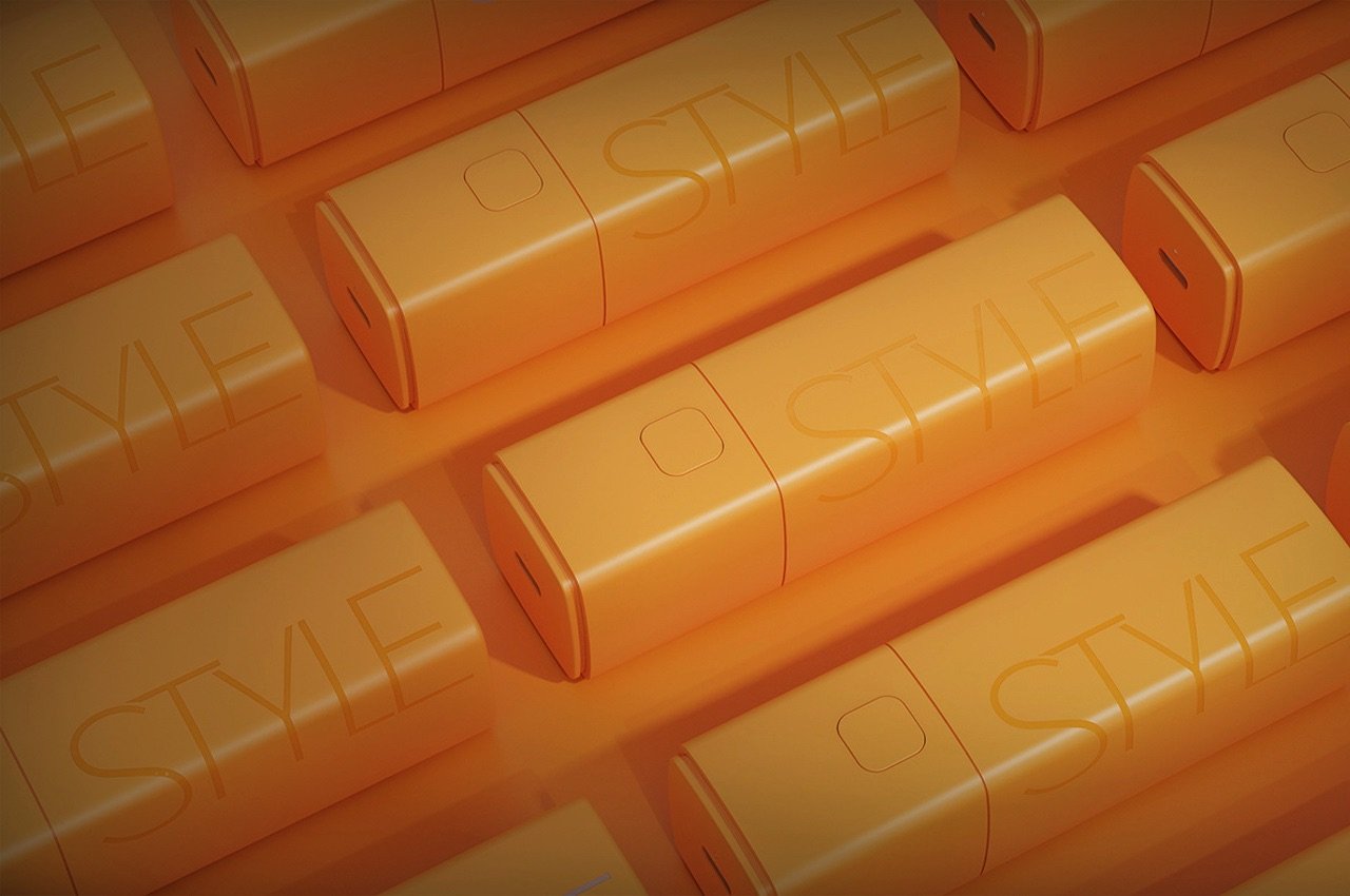 Fan，Portable，Lipstick appearance，Design，