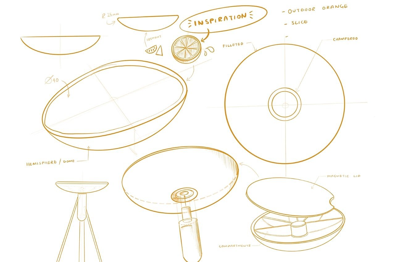 stool，Design，Orange，Fruit appearance，