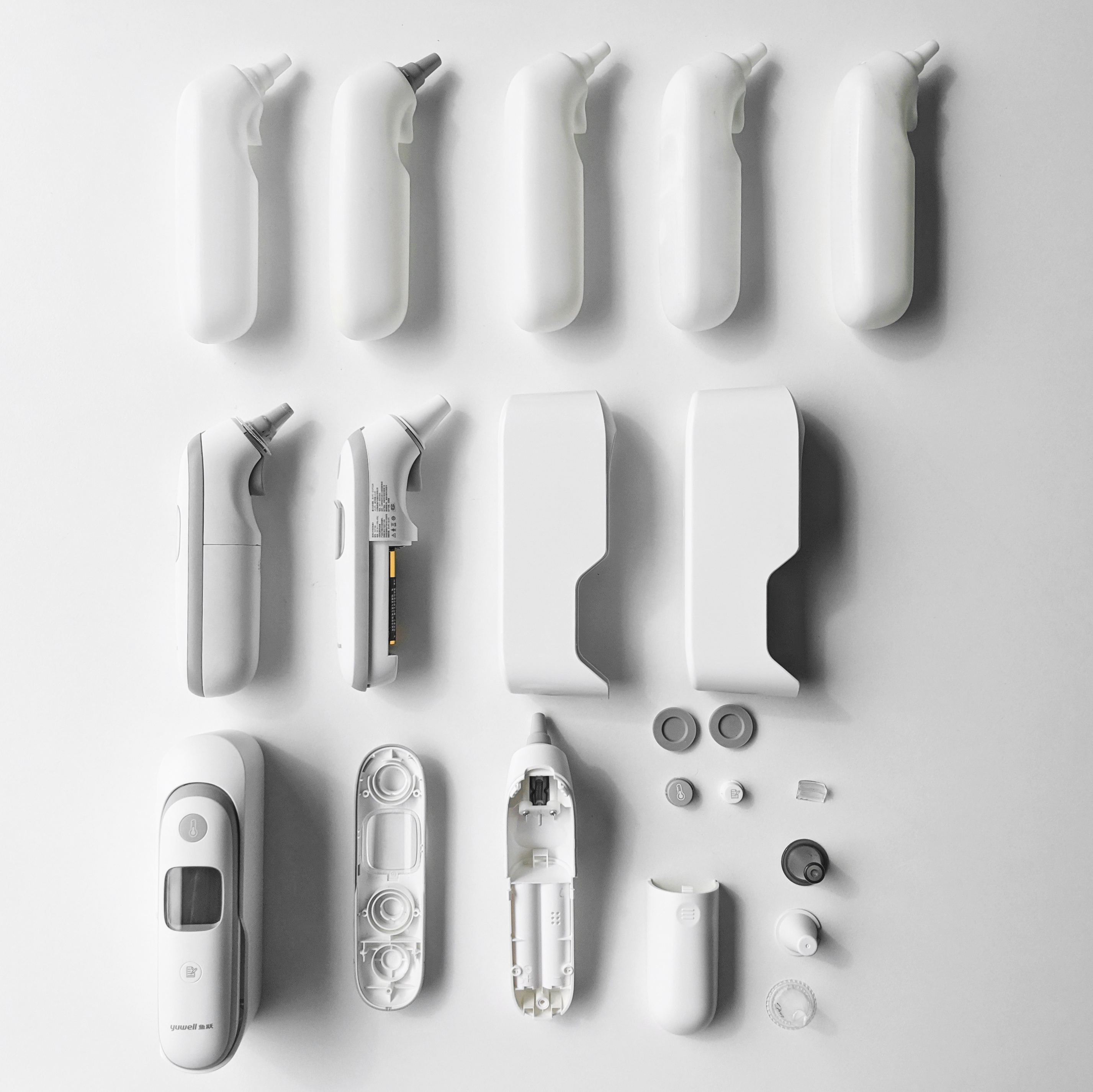 medical care，white，healthy，epidemic situation，temperature，Ear temperature gun，texture，household，