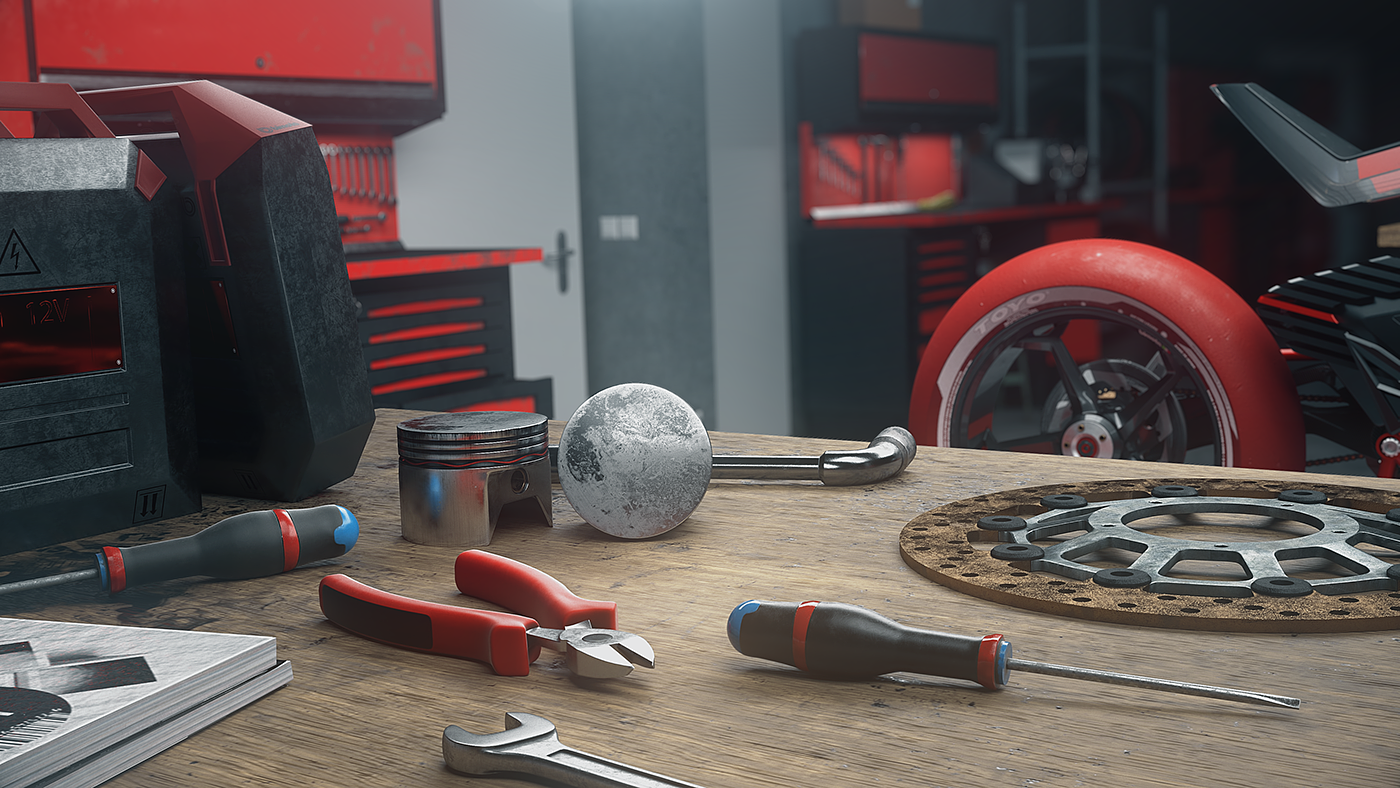 Reprint，animation，motorcycle，concept，
