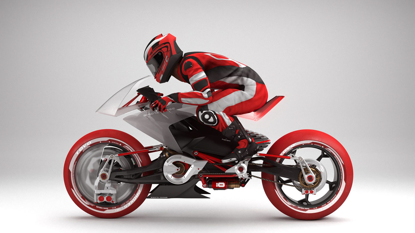 Reprint，animation，motorcycle，concept，