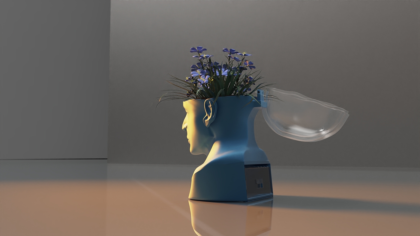 product design，Emotional design，Flowerpot，
