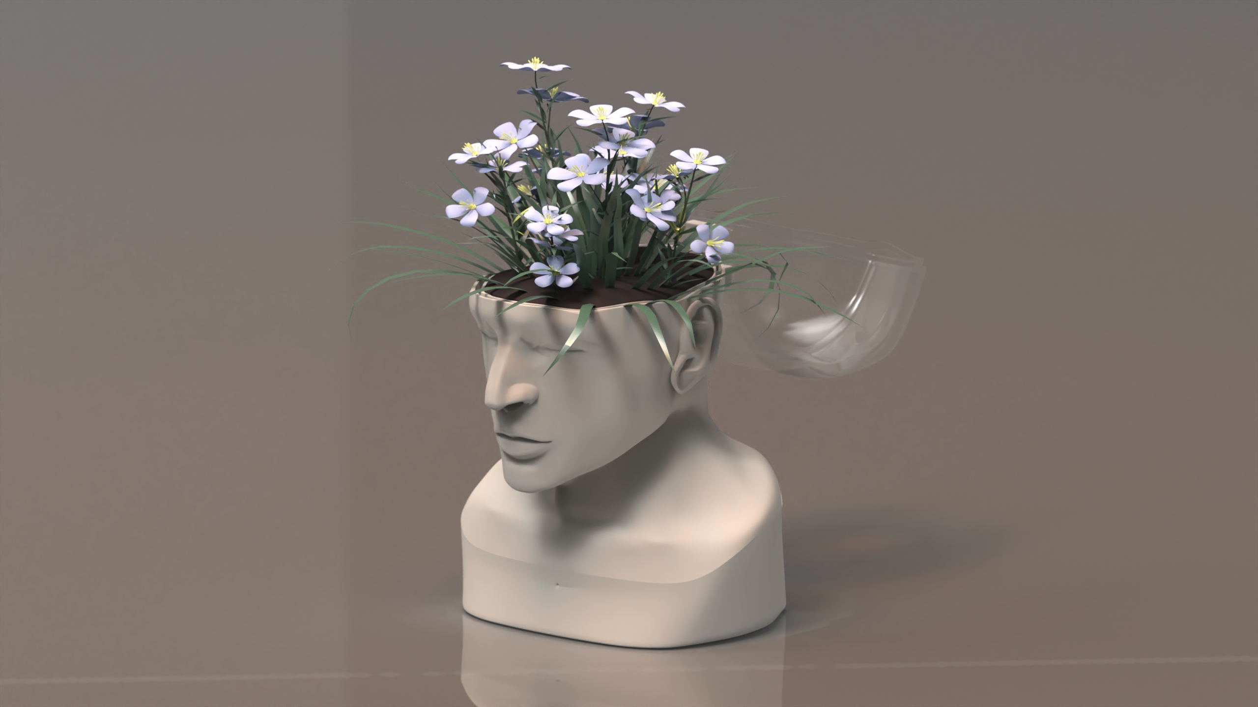 product design，Emotional design，Flowerpot，