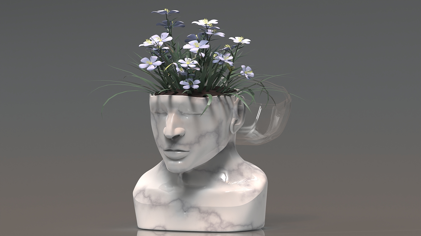 product design，Emotional design，Flowerpot，