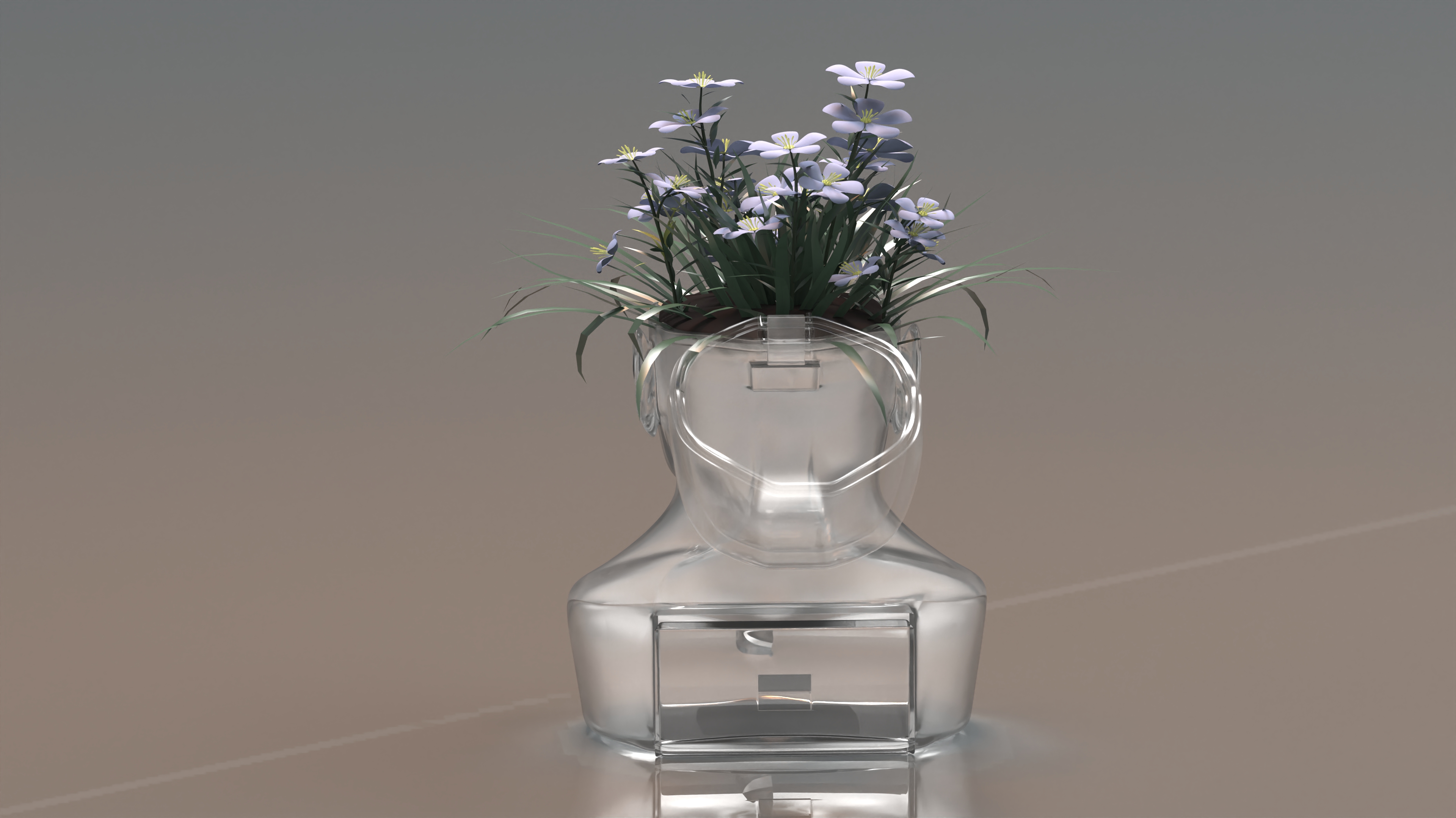 product design，Emotional design，Flowerpot，