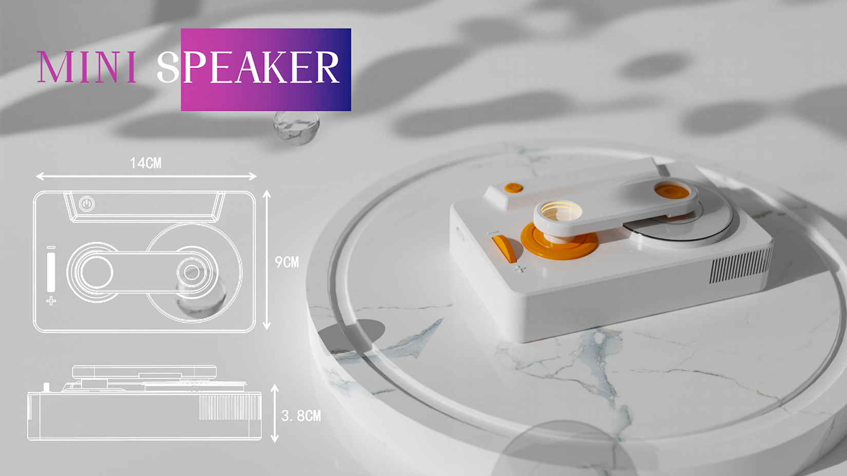 jukebox，radio，small home appliances，Mini speaker，