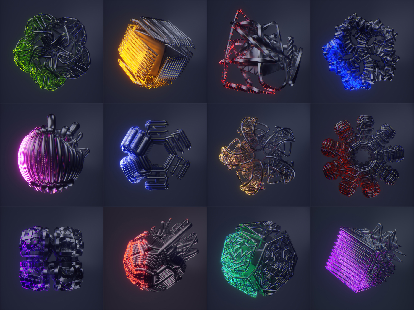 Black Magic，Dynamic image design，Digital art，