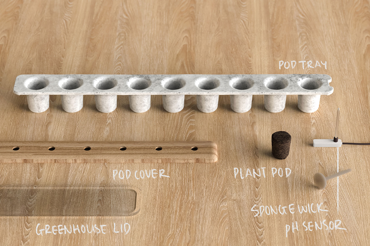 Gardening experience，interactive，intelligence，Low maintenance，