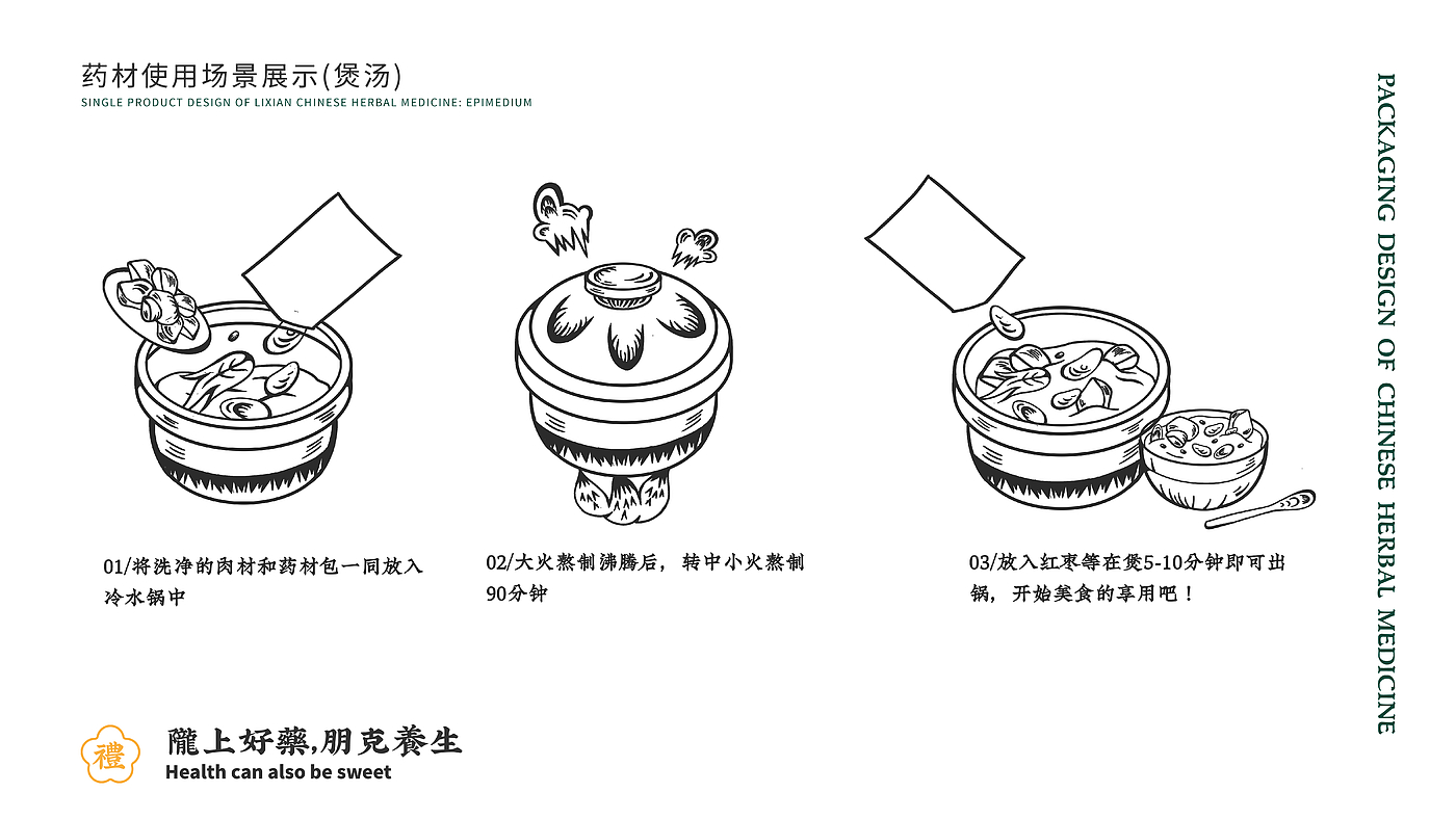 中草药，甘肃礼县，阿里巴巴，包装设计，淫羊藿，草药包，乡村振兴，农产品，