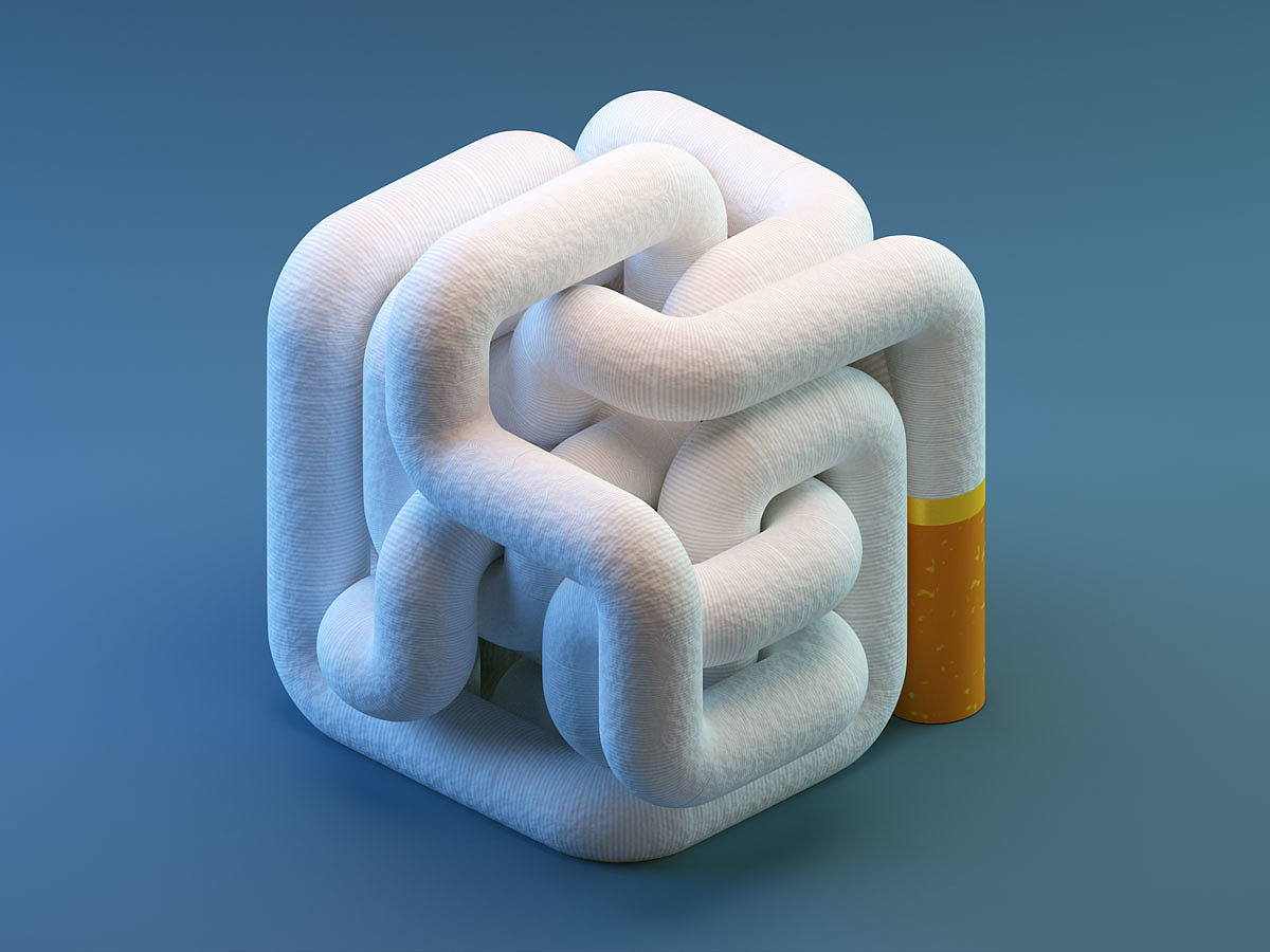 Daily，Digital art，c4d，