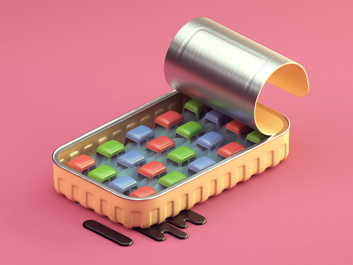 Daily，Digital art，c4d，