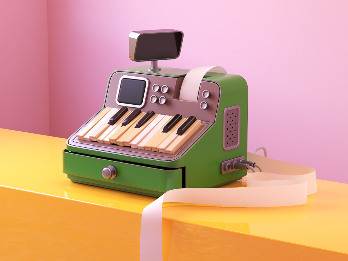 Daily，Digital art，c4d，