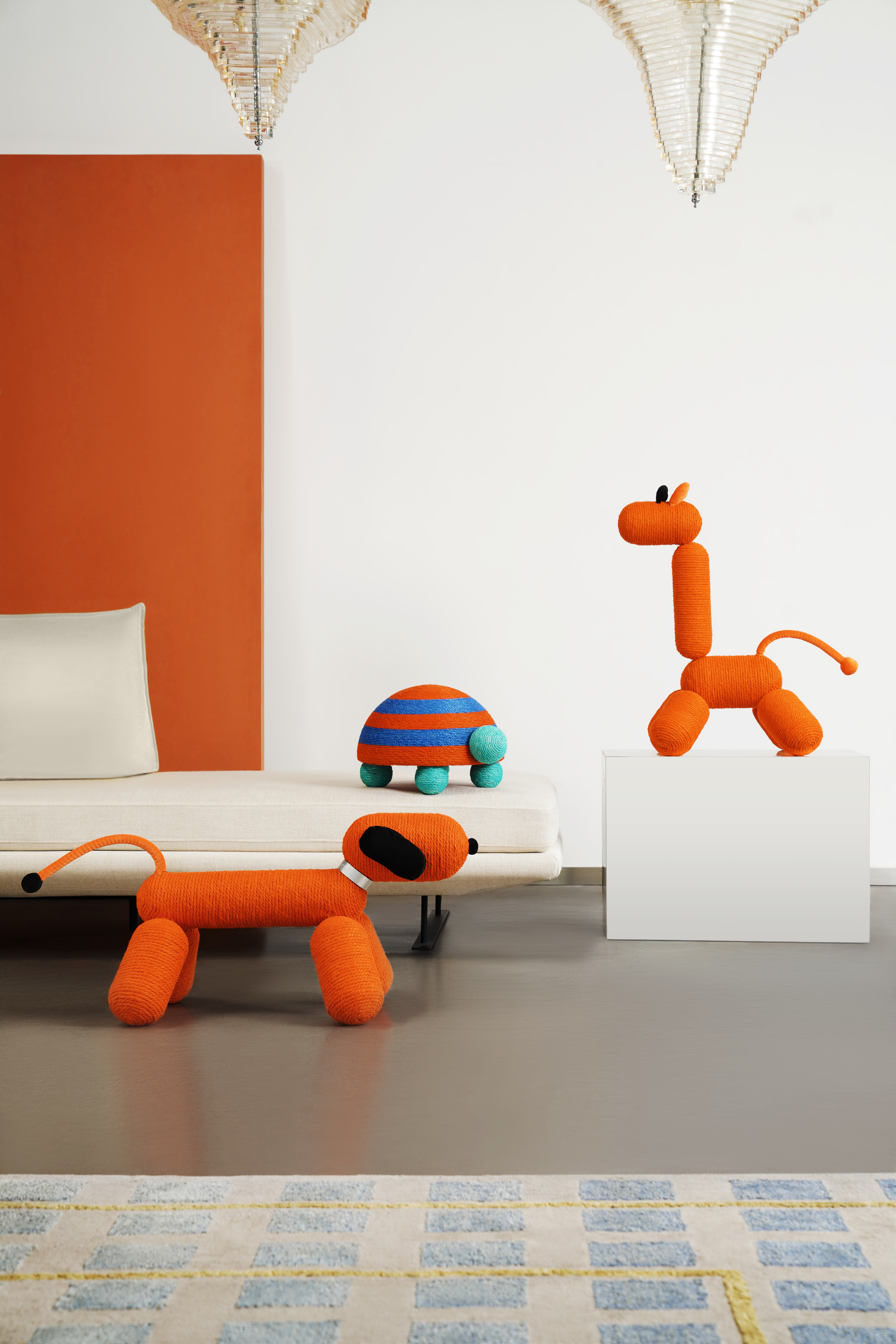 Product appearance design，Cat Scratch Rack，