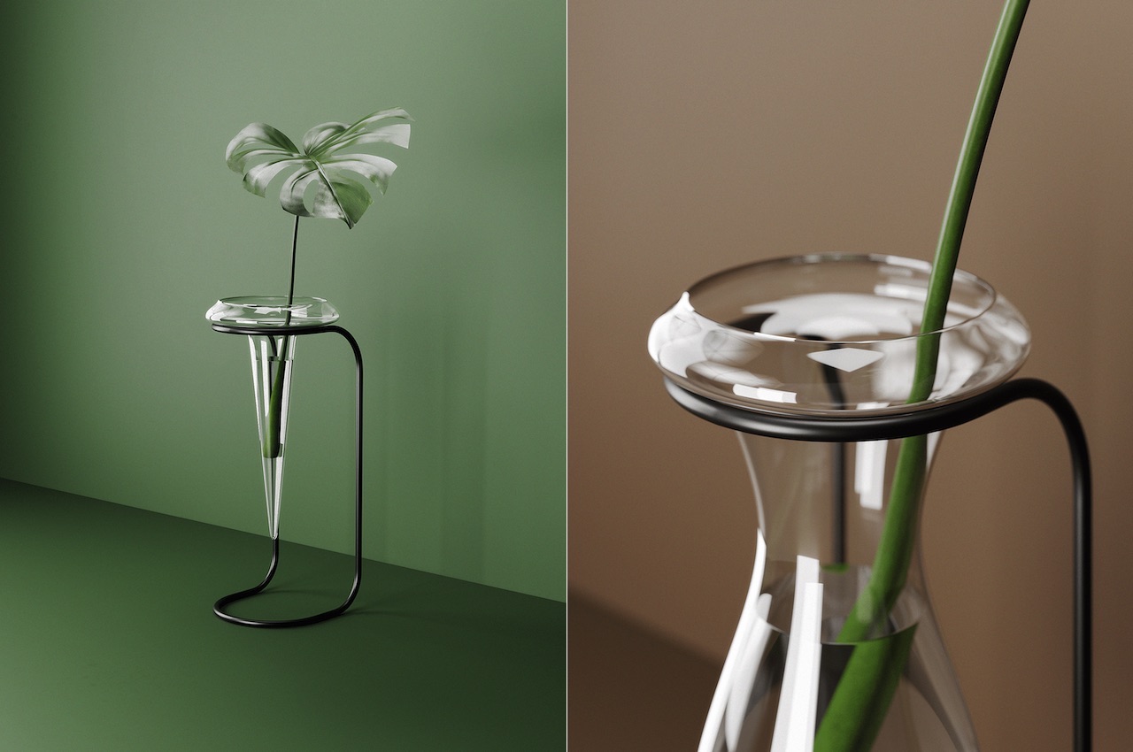 vase，VASO GATO，Simplicity，product design，