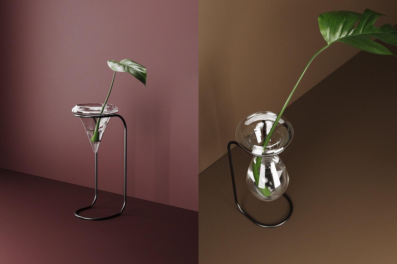 vase，VASO GATO，Simplicity，product design，