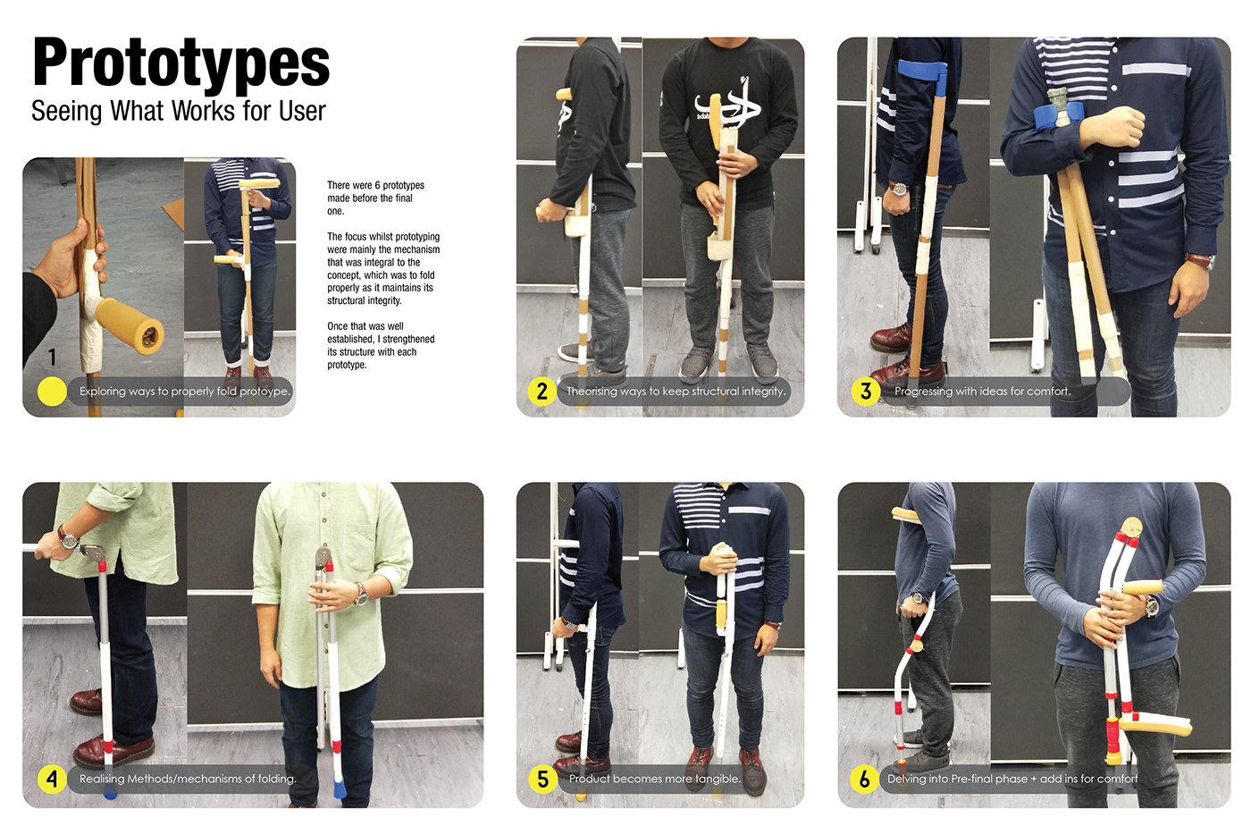 Foldable，a cane，conceptual design，Foldpakt，healthy，