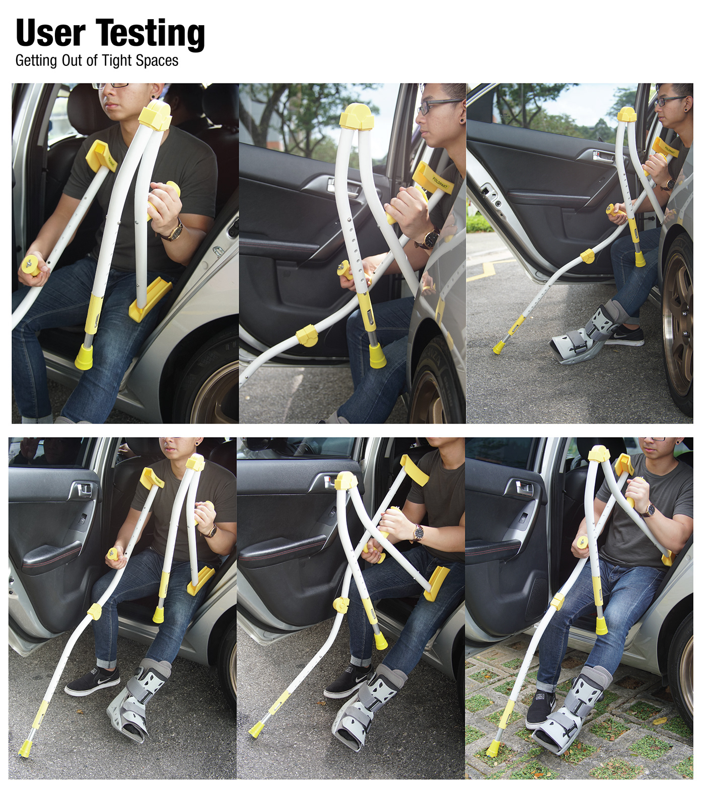 Foldable，a cane，conceptual design，Foldpakt，healthy，