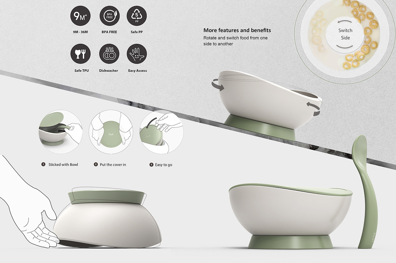 FADI，Baby bowl，product design，