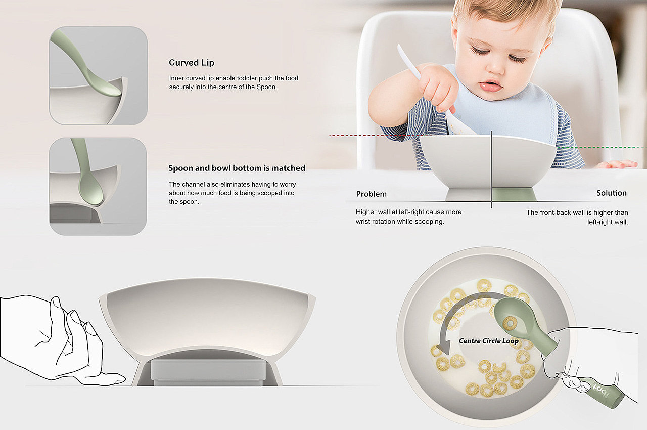 FADI，Baby bowl，product design，