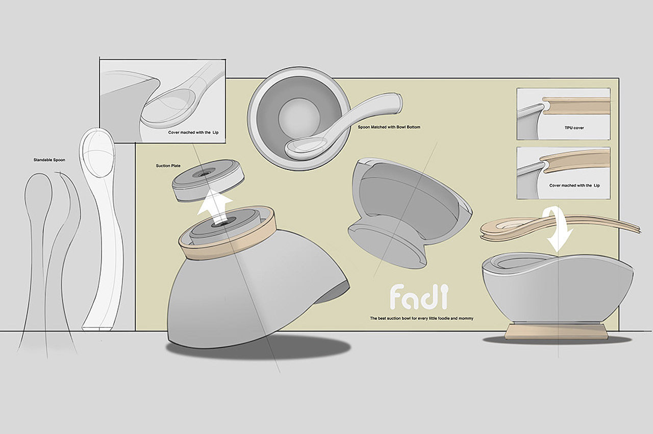 FADI，Baby bowl，product design，