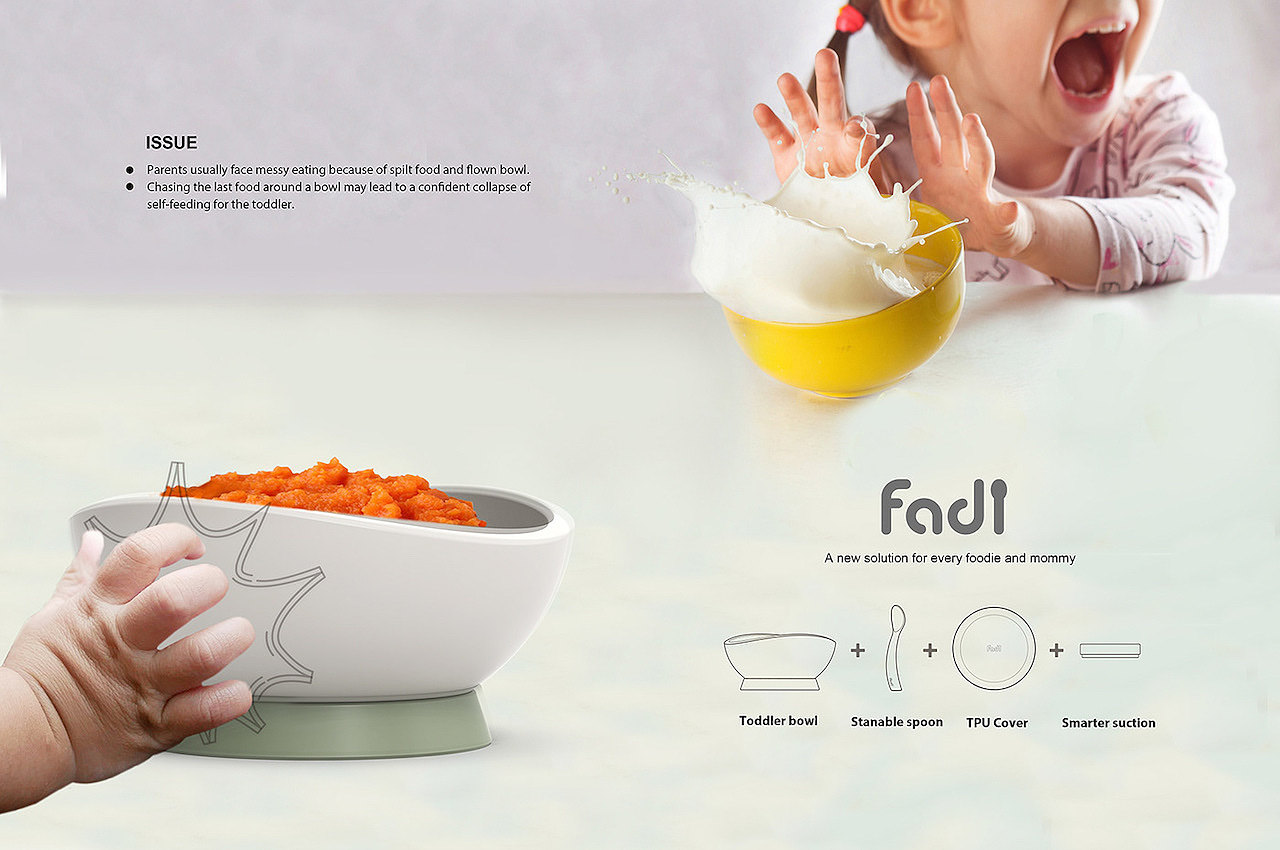 FADI，Baby bowl，product design，