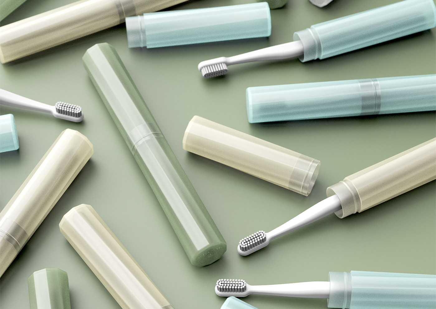 Design，product design，Toothbrush box，design，wash supplies，