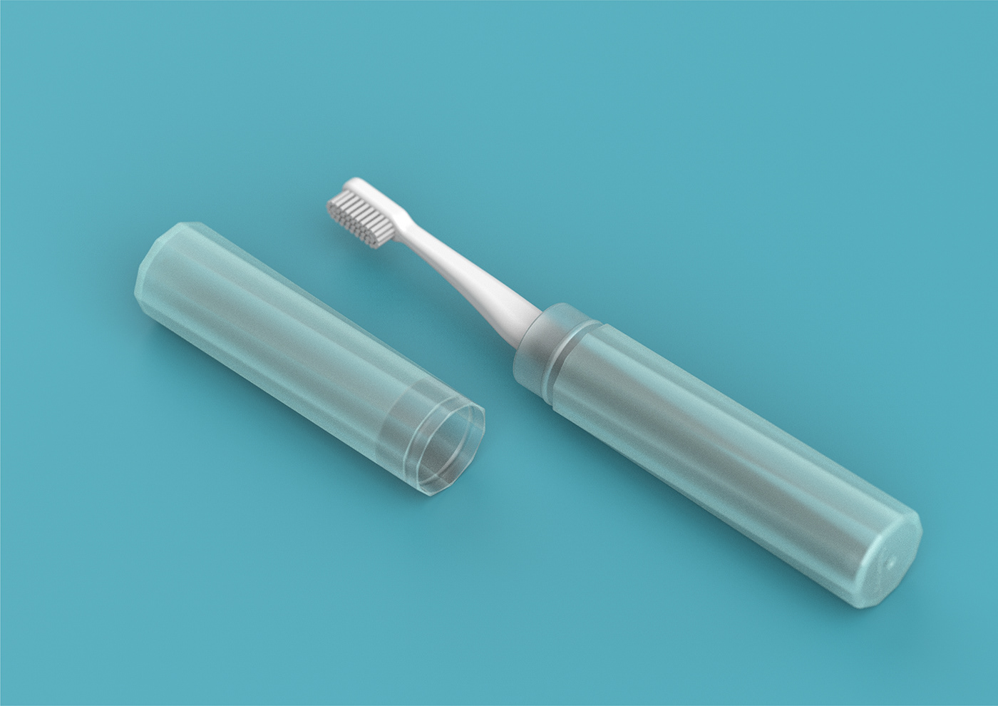 Design，product design，Toothbrush box，design，wash supplies，