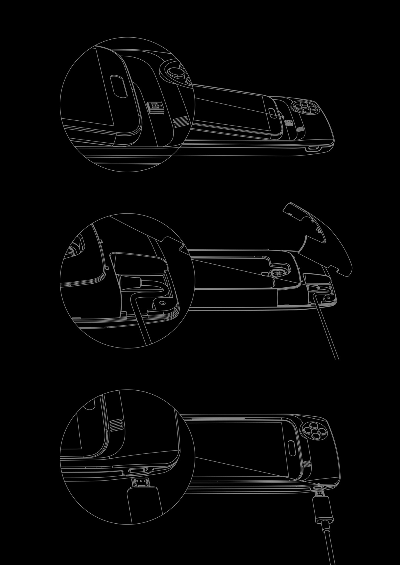 Game handle，product design，samsung，3d，industrial design，