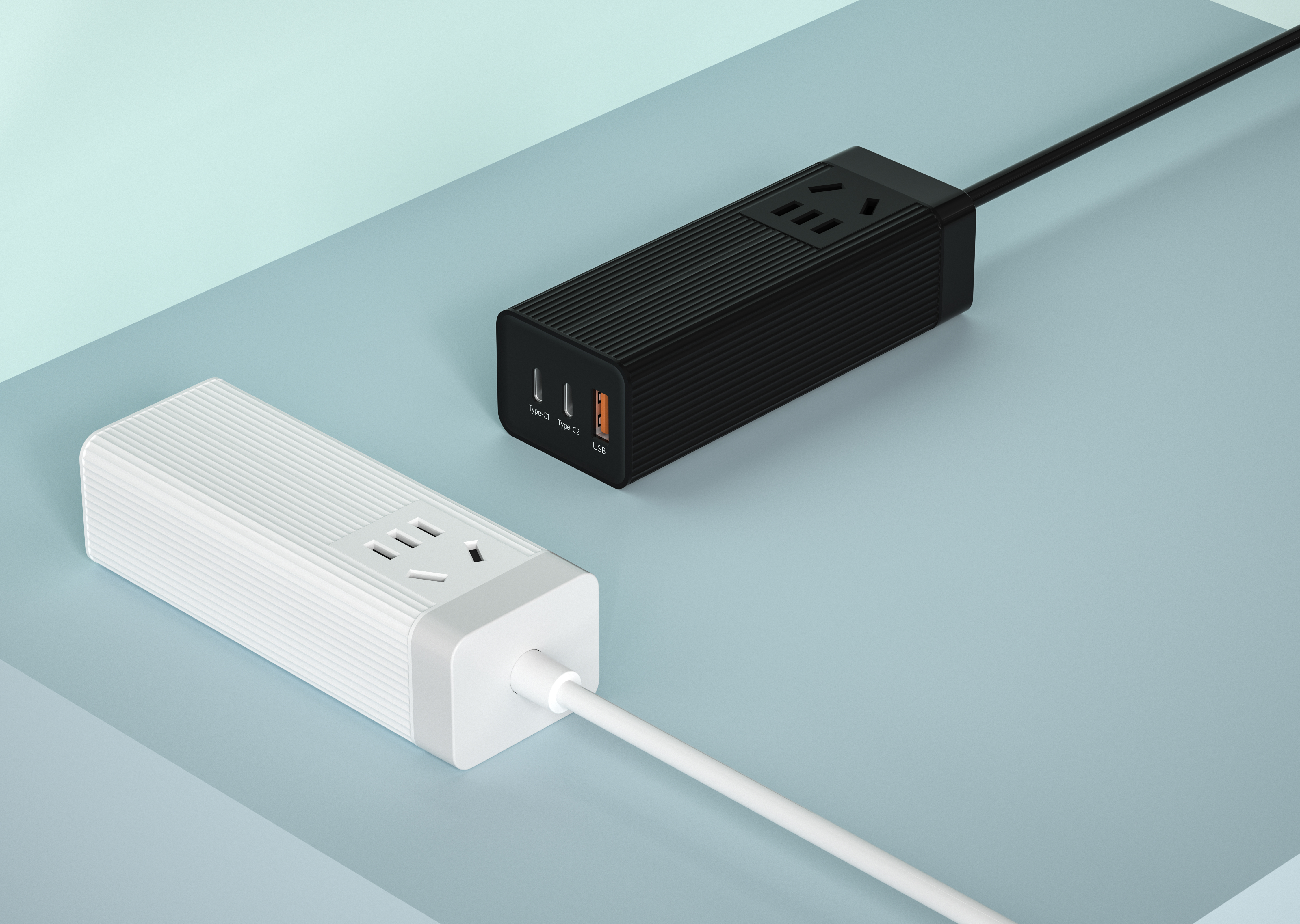 Charger, plug-in, gallium nitride charger, digital products，